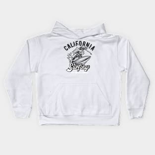 Surfing California Kids Hoodie